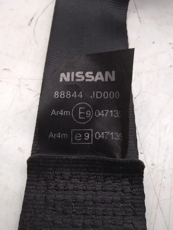 Nissan Qashqai (2006 - 2010) 88844JD000 Задний ремень безопасности — фото 3