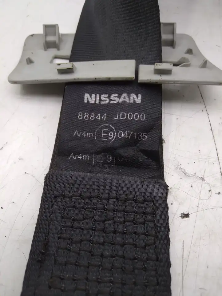 Nissan Qashqai (2006 - 2010) 88844JD000 Задний ремень безопасности — фото 3