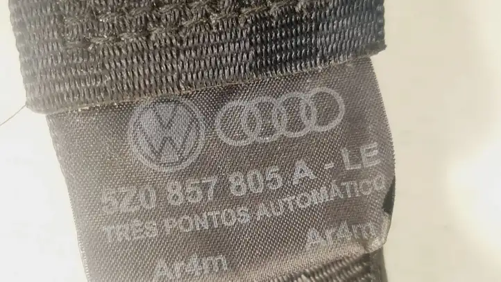 Volkswagen Fox (2005 - 2009) 5Z0857805A Задний ремень безопасности — фото 4