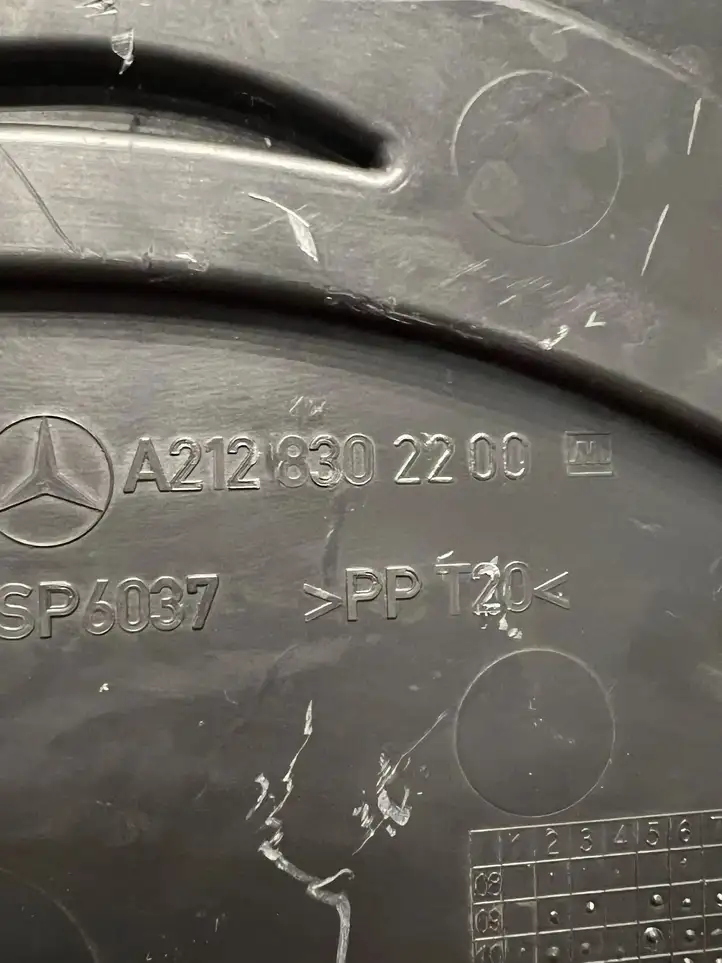 Mercedes-Benz E W212 (2009 - 2016) A2128302200 Воздуховоды системы отопления/климатики — фото 3
