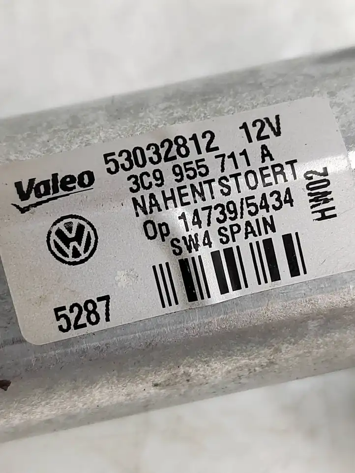 Volkswagen PASSAT B6 (2005 - 2010) 3C9955711A Двигатель стеклоочистителя заднего стекла — фото 7