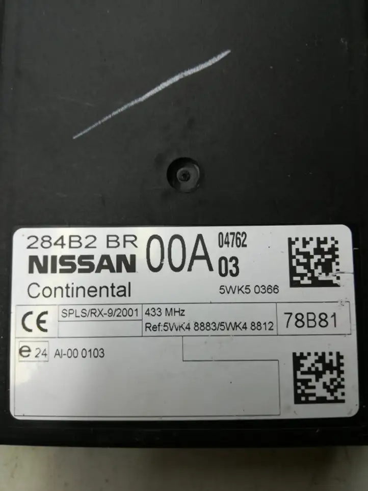 Nissan Qashqai (2010 - 2013) 284B2BR00A Модуль комфорта — фото 5