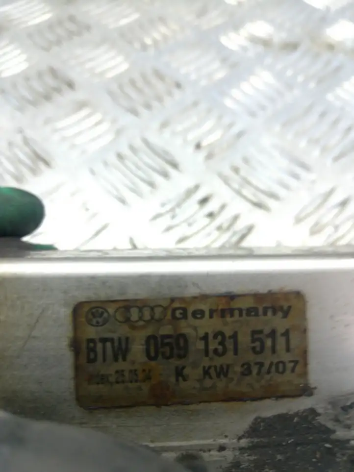 Audi A6 S6 C6 4F (2004 - 2008) 059131511 Охладитель клапана EGR — фото 2