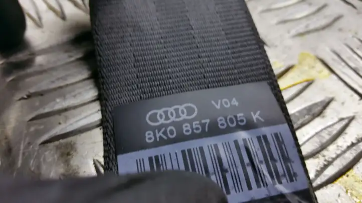 Audi A4 S4 B8 8K (2007 - 2011) 8K0857805K Задний ремень безопасности — фото 4