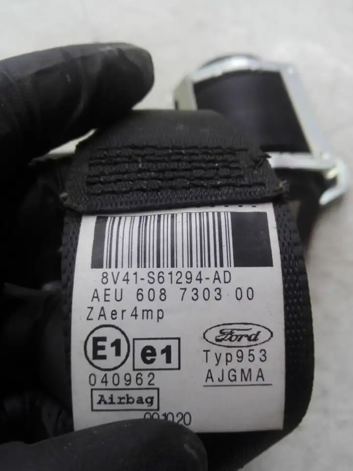 Ford Kuga I (2008 - 2012) 8V41S61294AD Передний ремень безопасности — фото 3