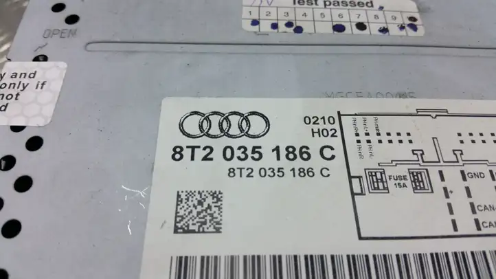 Audi A4 S4 B8 8K (2007 - 2011) 8T2035186C Магнитола / мультимедийная система — фото 5