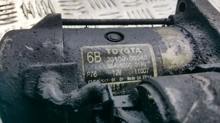 Toyota RAV 4 (XA30) (2006 - 2016) 281000G040 Стартер — фото 2