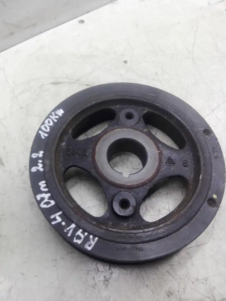 Toyota RAV 4 (XA30) (2006 - 2016) 134080R010 Шкив коленчатого вала — фото 1
