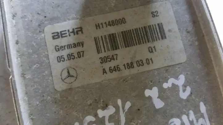 Mercedes-Benz E W211 (2002 - 2009) A6461880301 Кронштейн масляного фильтра — фото 2