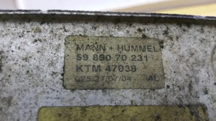 Opel Vectra C (2002 - 2005) 5989070231 Кронштейн масляного фильтра — фото 3