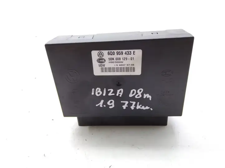 Seat Ibiza III (6L) (2002 - 2008) 6Q0959433E Модуль комфорта — фото 2