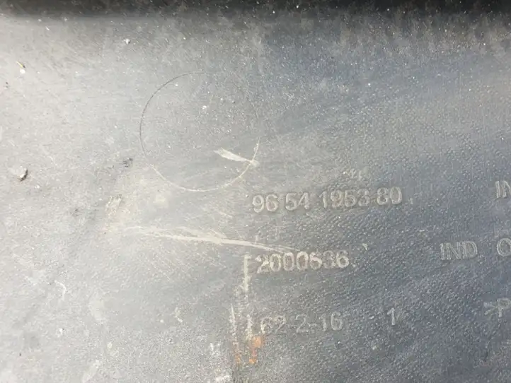 Citroen C4 I Picasso (2006 - 2013) 9654195380 Облицовка радиатора — фото 2