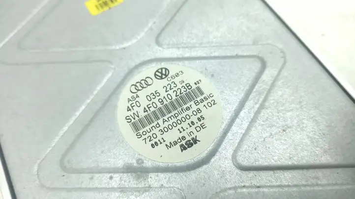 Audi A6 S6 C6 4F (2004 - 2008) 4F0035223 Усилитель звука — фото 2