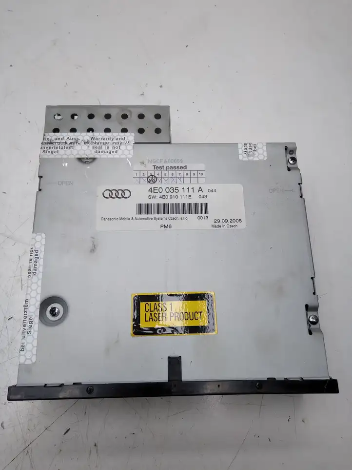 Audi A6 S6 C6 4F (2004 - 2008) 4E0035111A CD/DVD чейнджер — фото 3