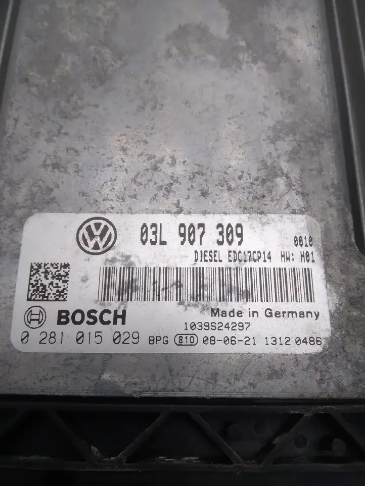 Volkswagen PASSAT CC (2008 - 2012) 03L907309 Блок управления двигателем (ЭБУ) — фото 3