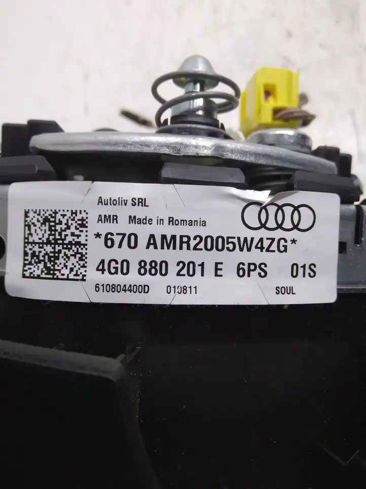 Audi A6 C7 (2011 - 2014) 4G0880201E Подушка безопасности руля — фото 2