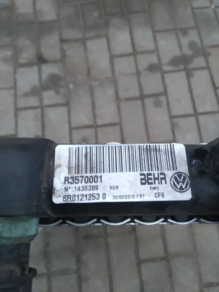 Seat Ibiza IV (6J,6P) (2008 - 2017) 6R01212530 Радиатор охлаждающей жидкости двигателя — фото 2