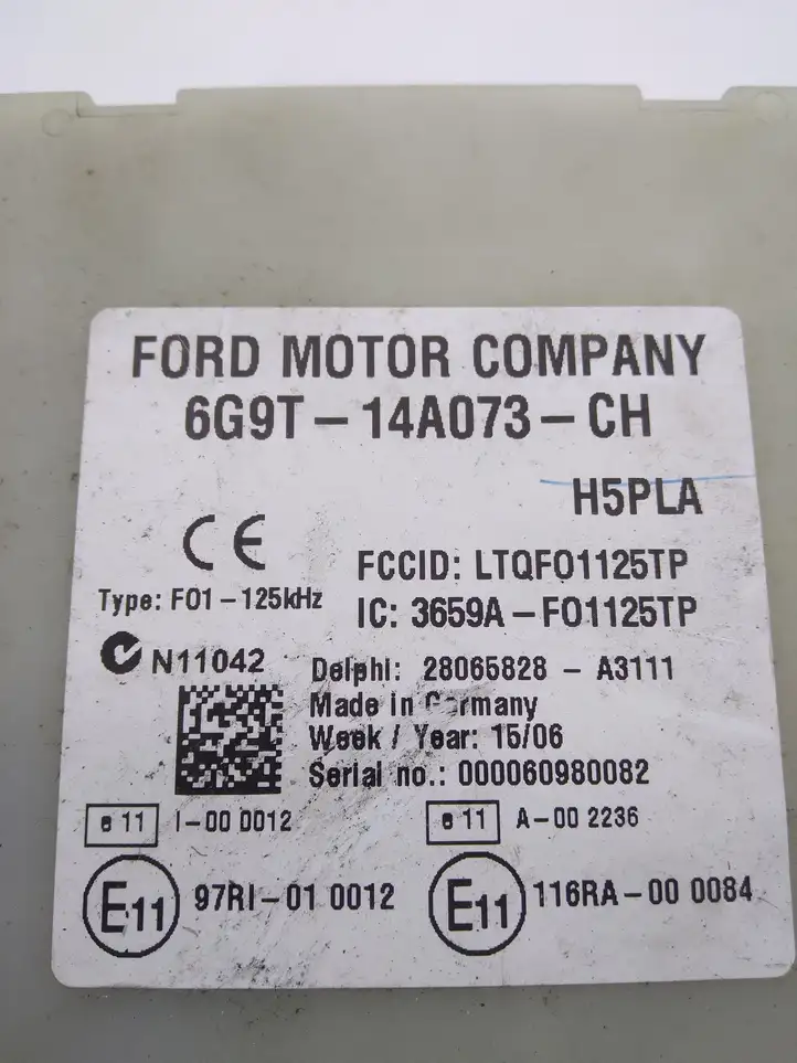 Ford S-MAX (2006 - 2010) 6G9T14A073CH Модуль комфорта — фото 4