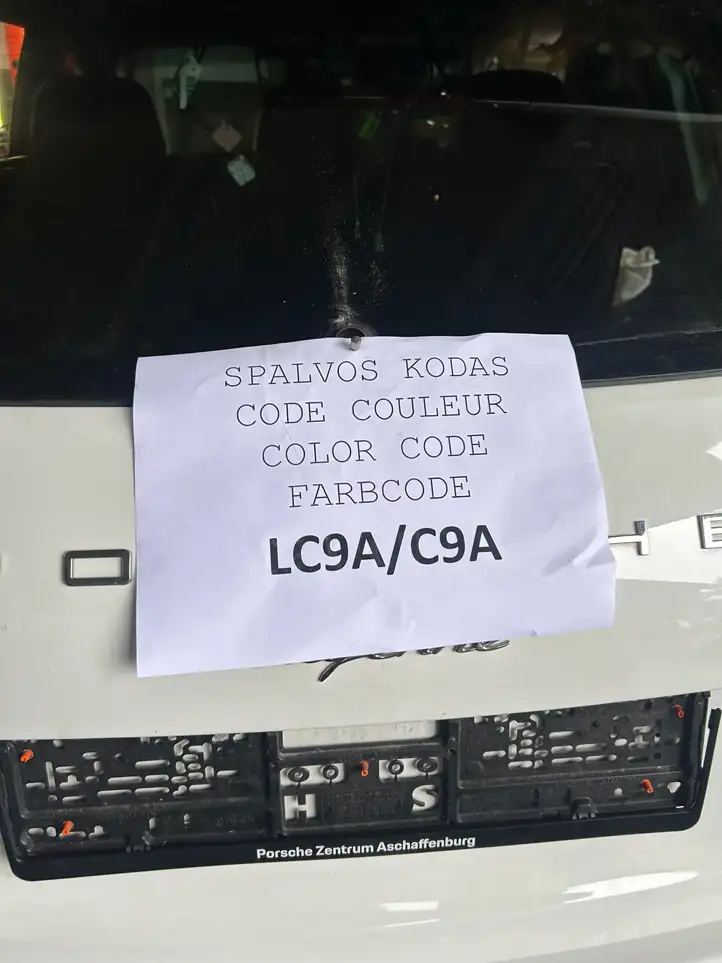 Porsche Cayenne (92A) (2011 - 2017) 7P5827159 Крышка багажника — фото 8