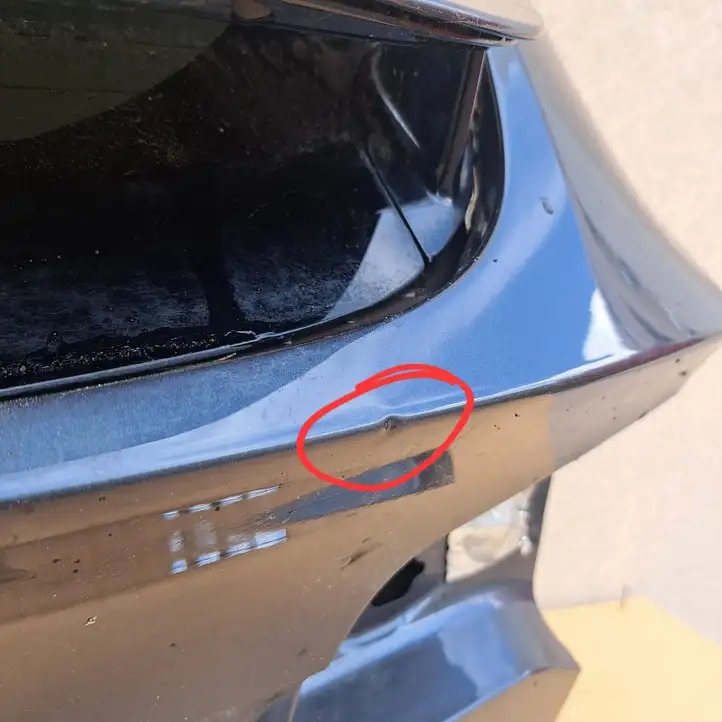 Tesla Model X (2015 - 2021) Крышка багажника — фото 3