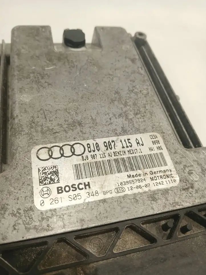 Audi TT TTS Mk2 (2006 - 2010) 8J0907115AJ Блок управления двигателем (ЭБУ) — фото 4