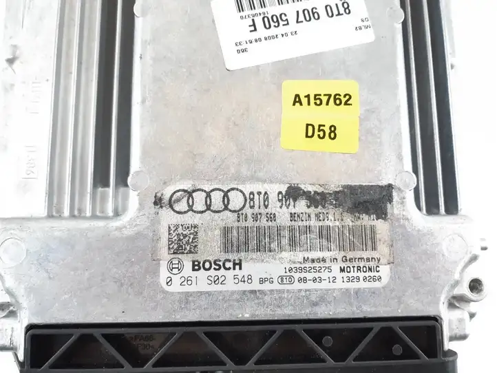 Audi S5 8T (2007 - 2011) 8T0907560F Блок управления двигателем (ЭБУ) — фото 2