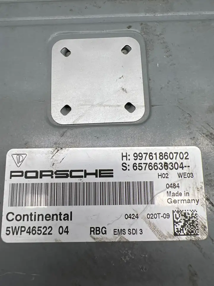 Porsche 997 99761860702 Блок управления двигателем (ЭБУ) — фото 6