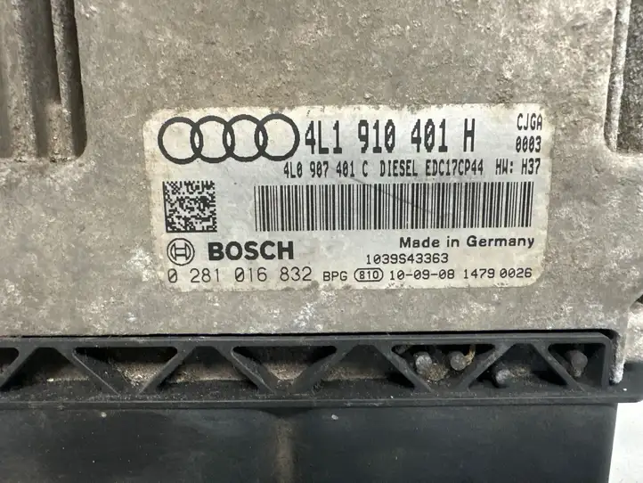 Audi Q7 4L (2009 - 2015) 4L1910401H Блок управления двигателем (ЭБУ) — фото 7