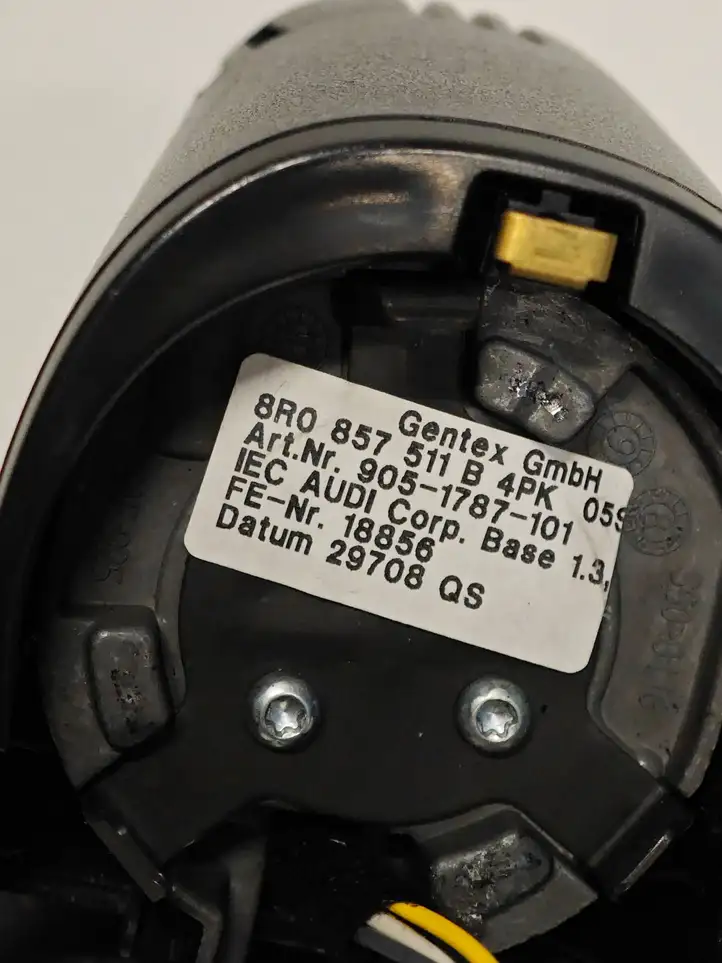 Audi A4 S4 B8 8K (2007 - 2011) 8K0857511B Салонное зеркало заднего вида — фото 4