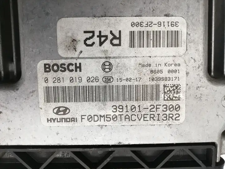 Hyundai Santa Fe (2012 - 2015) 391012F300 Блок управления двигателем (ЭБУ) — фото 2