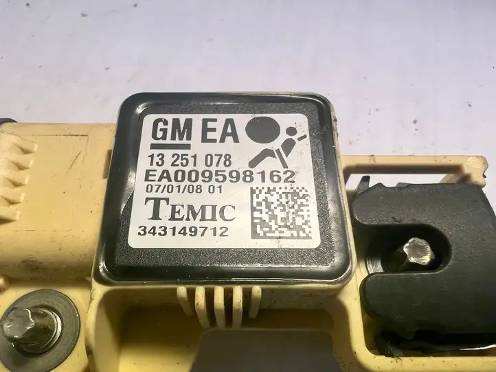 Opel Astra H (2004 - 2009) 13251078 Датчик удара SRS — фото 2