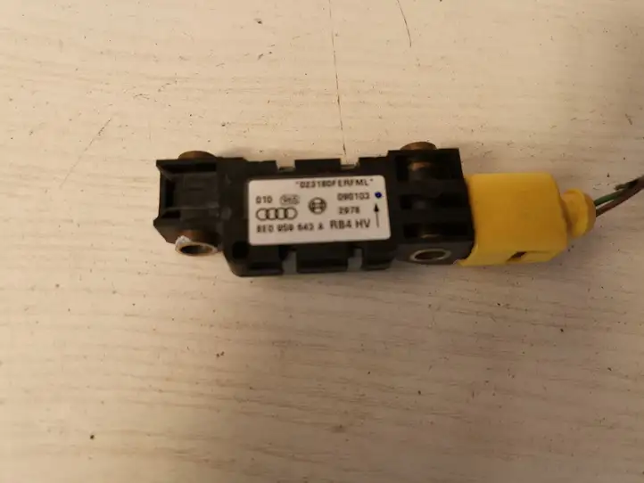 Audi A6 S6 C5 4B (2001 - 2004) 8E0959643A Датчик удара SRS — фото 3