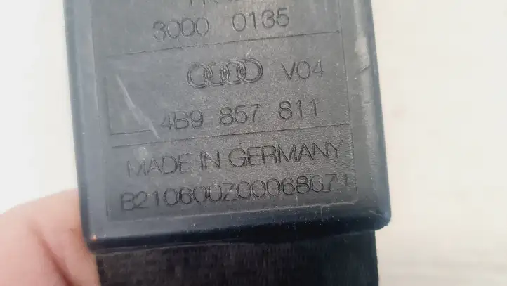 Audi A6 S6 C5 4B (2001 - 2004) 4B9857811 Ремень безопасности 3-го ряда — фото 5