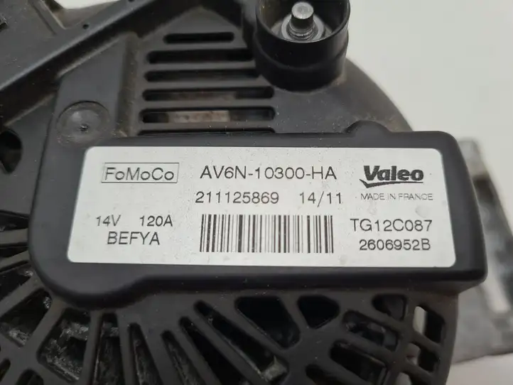 Ford Focus (2011 - 2015) AV6N10300HA Генератор — фото 2