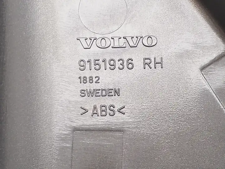 Volvo S60 (2000 - 2004) 9151936 Пластиковая отделка зеркала — фото 9