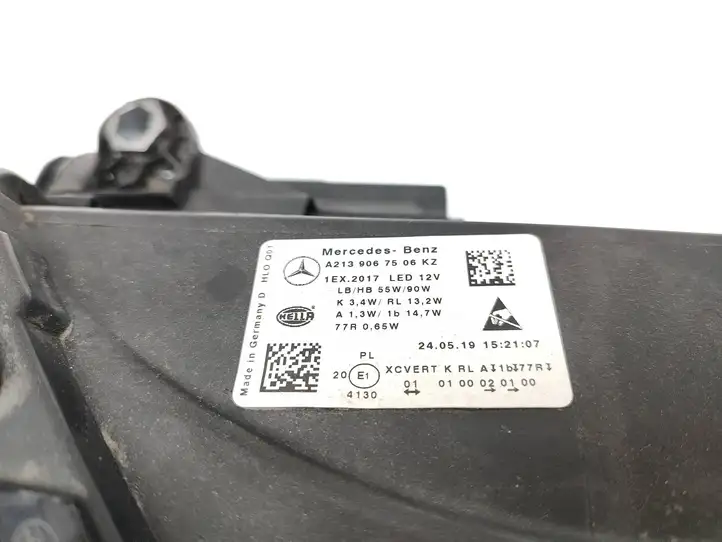 Mercedes-Benz E W213 (2016 - ) A2139067506 Передняя фара — фото 2