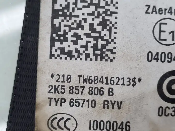 Volkswagen Caddy (2010 - 2015) 34159813 Передний ремень безопасности — фото 7