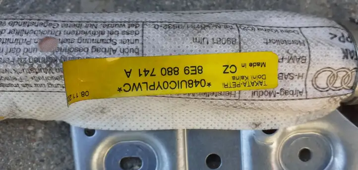 Audi A4 S4 B7 8E 8H (2004 - 2009) 8E9880741A Боковая подушка безопасности шторка — фото 3