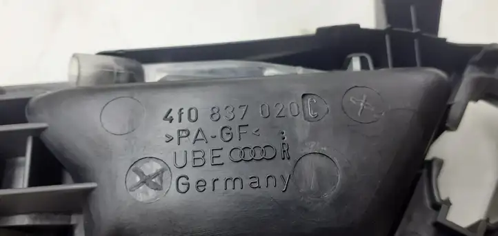 Audi A6 S6 C6 4F (2004 - 2008) 4F0837020C Внутренняя ручка двери — фото 3