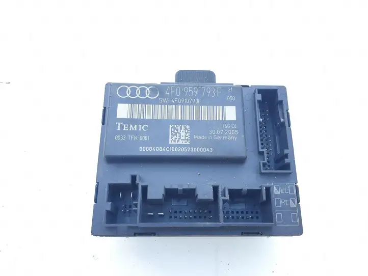 Audi A6 S6 C6 4F (2004 - 2008) 4F0959793F Блок управления дверью — фото 2