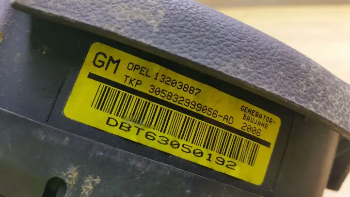Opel Vectra C (2002 - 2005) 13203887 Подушка безопасности руля — фото 6