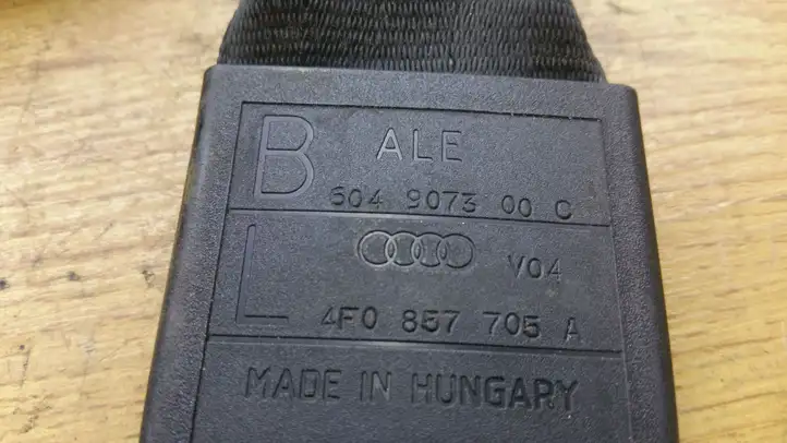 Audi A6 Allroad C6 (2006 - 2008) 4F0857705A Передний ремень безопасности — фото 5