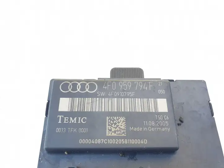 Audi A6 S6 C6 4F (2004 - 2008) 4F0959794F Блок управления дверью — фото 3