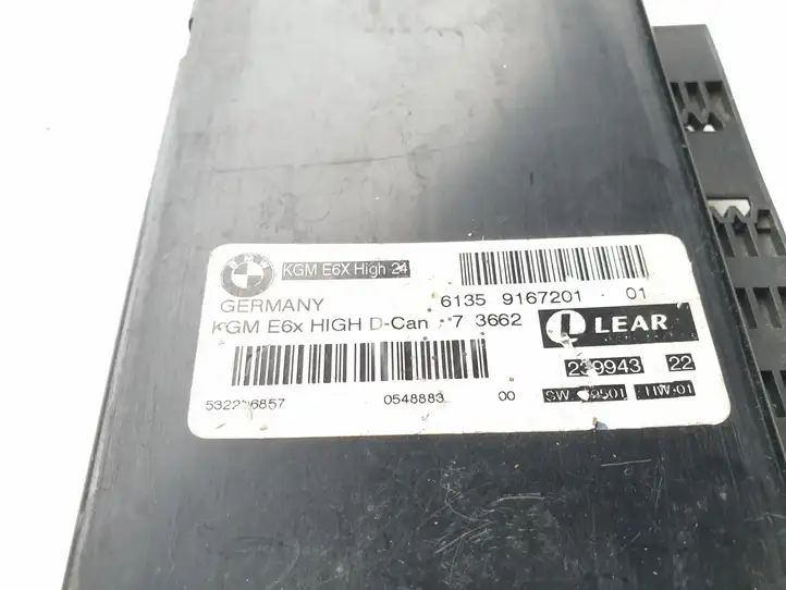 BMW 5 E60 E61 (2004 - 2010) 61359167201 Модуль комфорта — фото 3