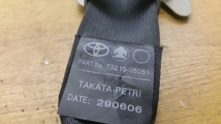 Toyota Avensis T250 (2006 - 2009) 7321005051 Передний ремень безопасности — фото 4