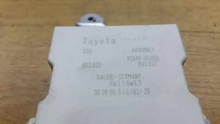 Toyota Avensis T250 (2006 - 2009) 8594005050 Реле стеклоочистителей — фото 3