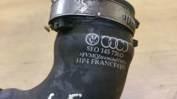Audi A4 S4 B7 8E 8H (2004 - 2009) 8E0145738D Трубки интеркулера / Шланги интеркулера — фото 2