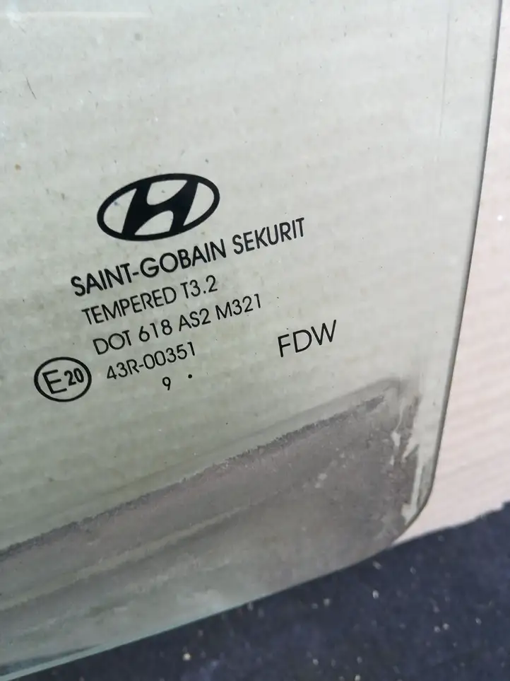 Hyundai i30 (2007 - 2012) Стекло задней двери — фото 2
