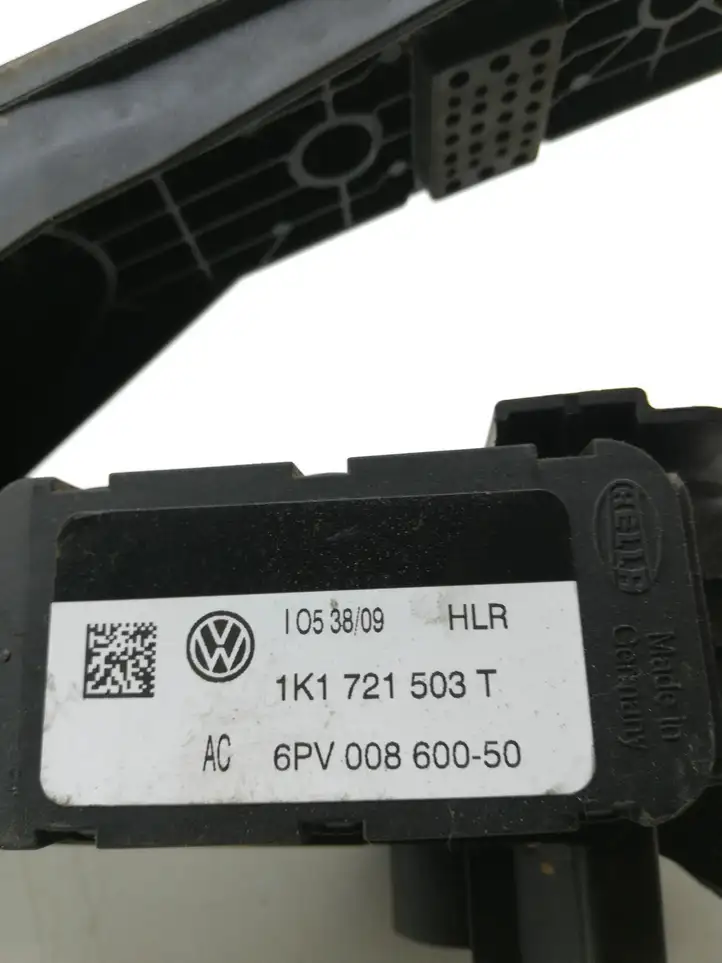 Volkswagen Golf VI (2009 - 2013) 1K1721503T Педаль акселератора — фото 5