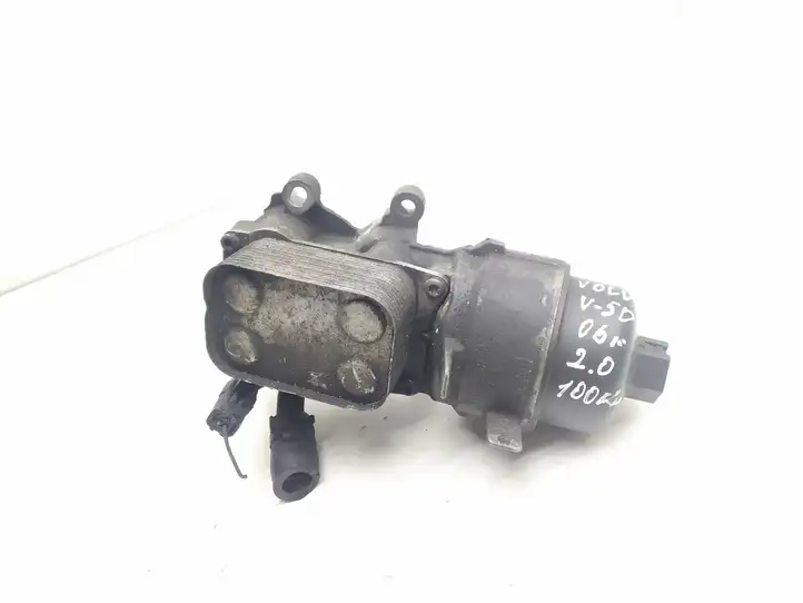 Volvo V50 (2004 - 2008) 9656830180 Кронштейн масляного фильтра — фото 1